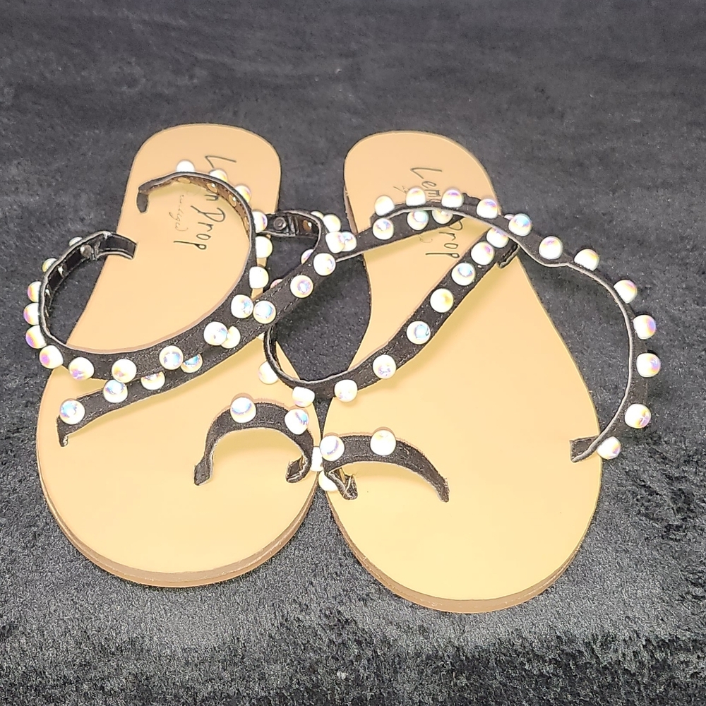 Black Pearl Sandals